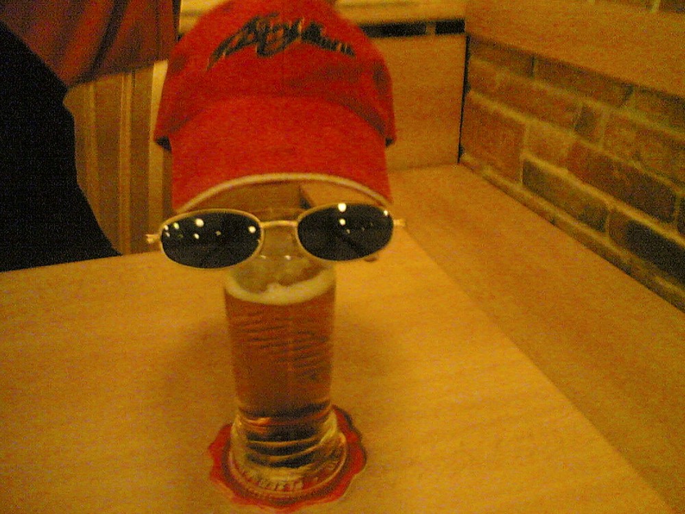 pivo s čepicí